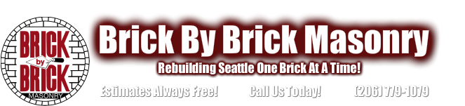 Brick By Brick Masonry - Rebuilding Seattle One Brick At A Time!